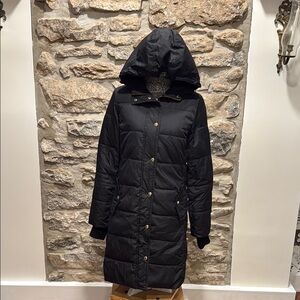 J. Crew Mercantile Women's Black Hooded Jacket Size S/M